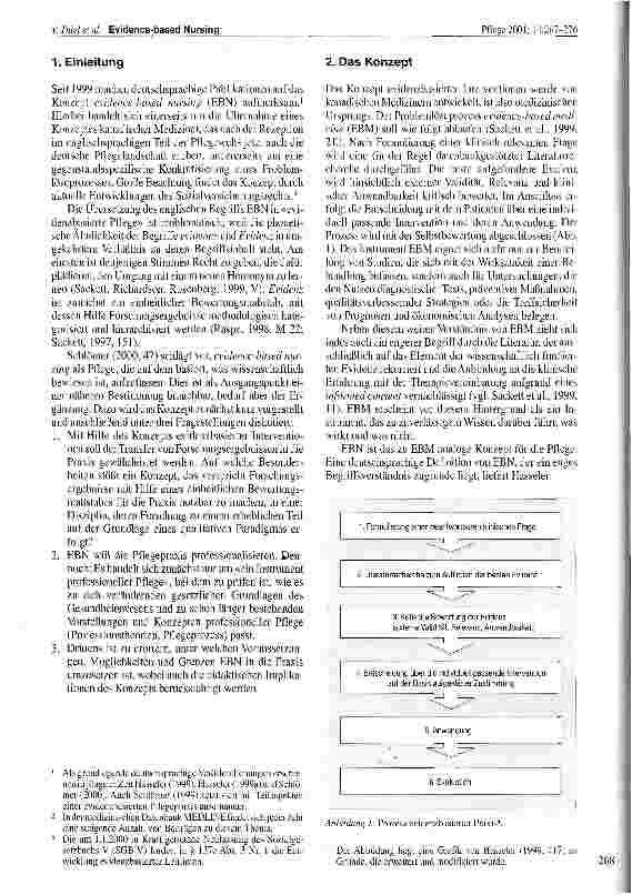 Vorschauseite 2: Evidence-based Nursing - missing link zwischen Forschung und Praxis