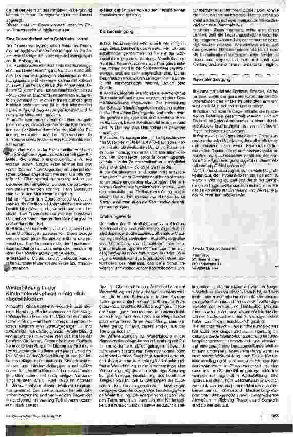 Vorschauseite 2: Wiederaufbereitung und Entsorgung von Anästhesiezubehör