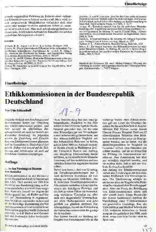 Vorschauseite 5: Die Aufnahmesituation bei akuten Krisen im Jugendalter