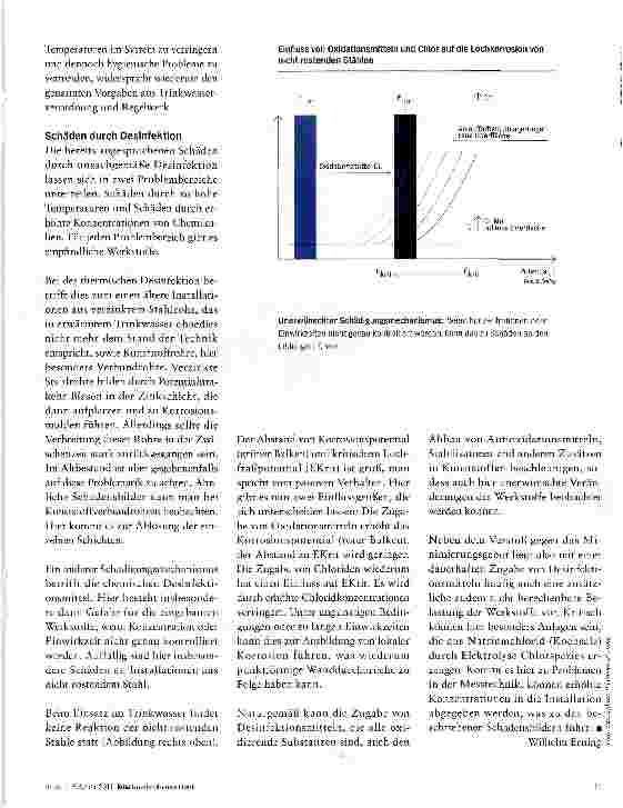 Vorschauseite 6: HYGIENISCHE TRINKWASSERINSTALLATIONDesinfektionsmaßnahmen überflüssig machen