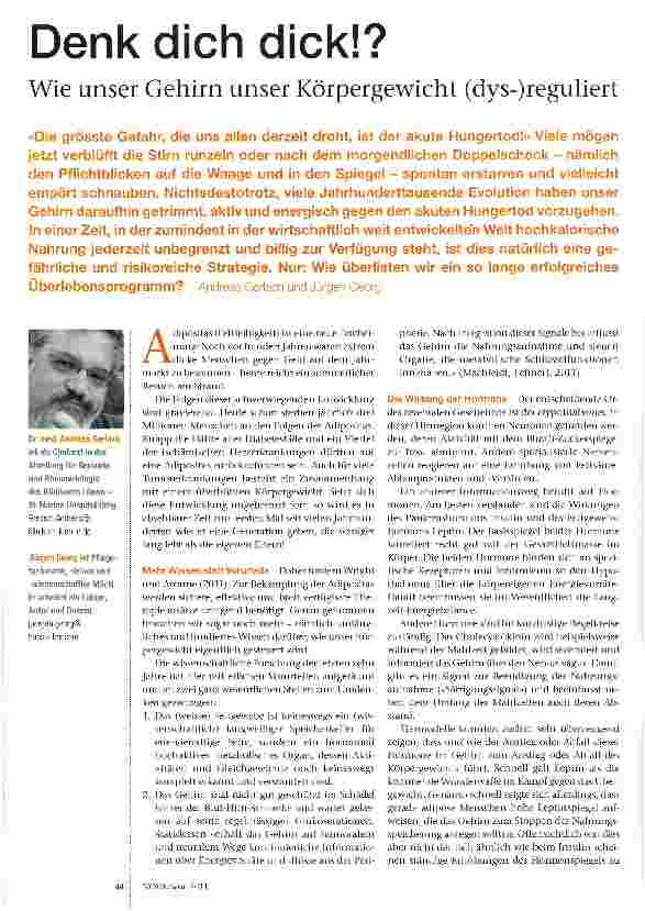 Vorschauseite 1: Denk dich dick! ?
