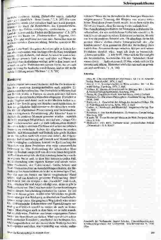 Vorschauseite 5: Von der Unbefangenheit des Scheißens zum hochsterilen Absetzen von Fäkalien
