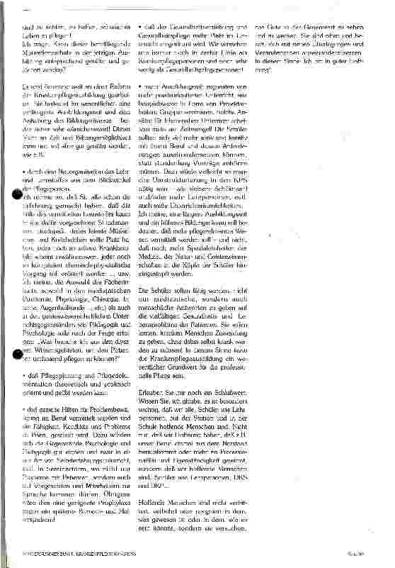 Vorschauseite 4: Krankenpflegeschüler im Spannungsfeld zwischen Überund Unterforderung