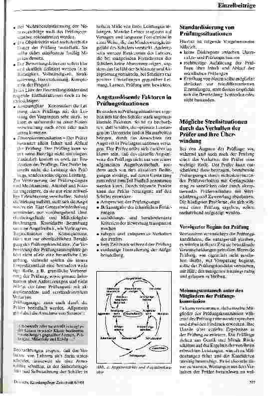 Vorschauseite 3: Prüfungsangst