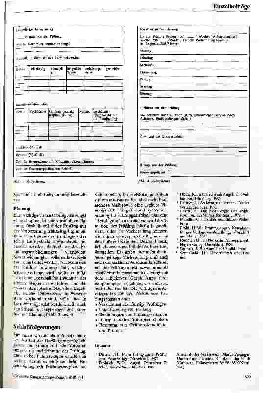 Vorschauseite 5: Prüfungsangst