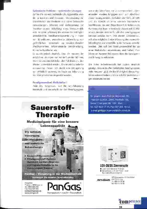 Vorschauseite 2: Arzneimittelgebrauch im Spital: Risiken und Sicherheit