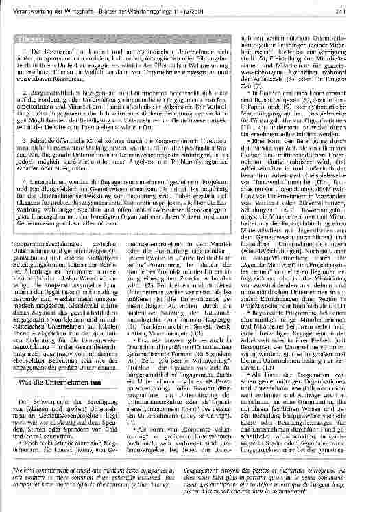 Vorschauseite 2: Kooperation erwünscht