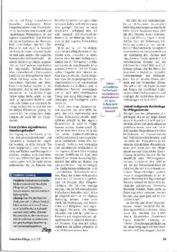 Vorschauseite 2: Hinter verschlossenen Türen
