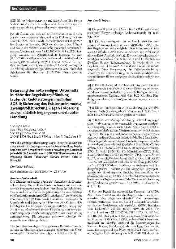 Vorschauseite 6: Anspruch auf Arbeitslosenhilfe und Eigentumsschutz; Verfassungsmäßigkeit der Abschaffung der Arbeitslosenhilfe; Vertrauensschutzprinzip; Zulässigkeit der Verfassungsbeschwerde