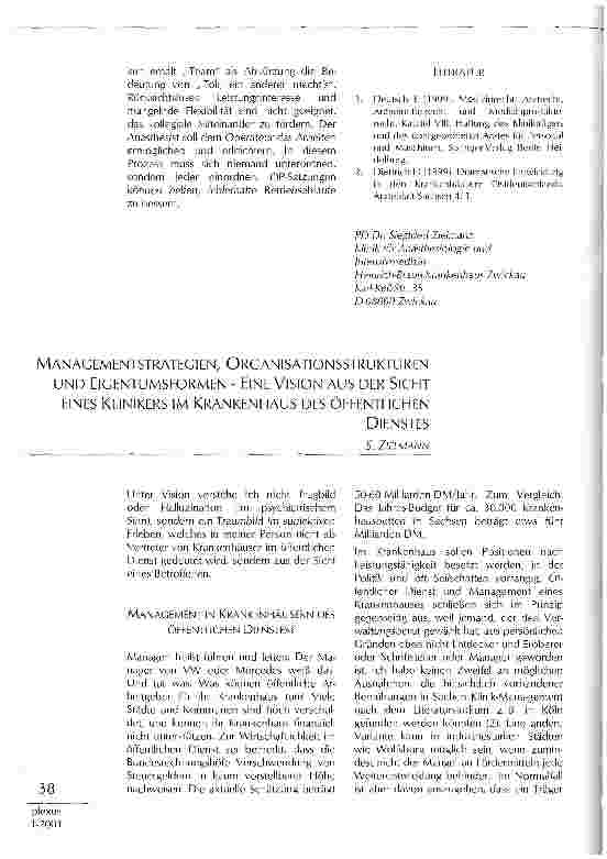 Vorschauseite 3: Defizite in der Operationssaal-Organisation und deren Konsequenzen