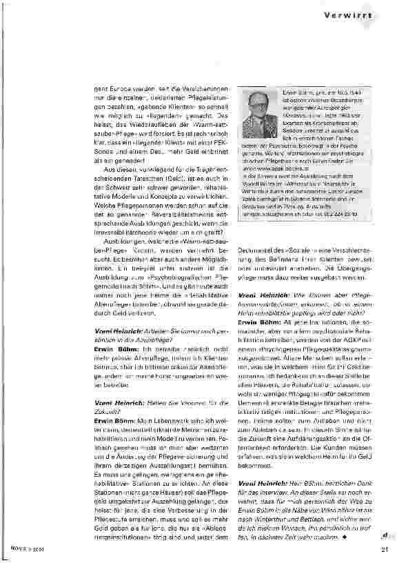 Vorschauseite 2: Heime zum Aufleben