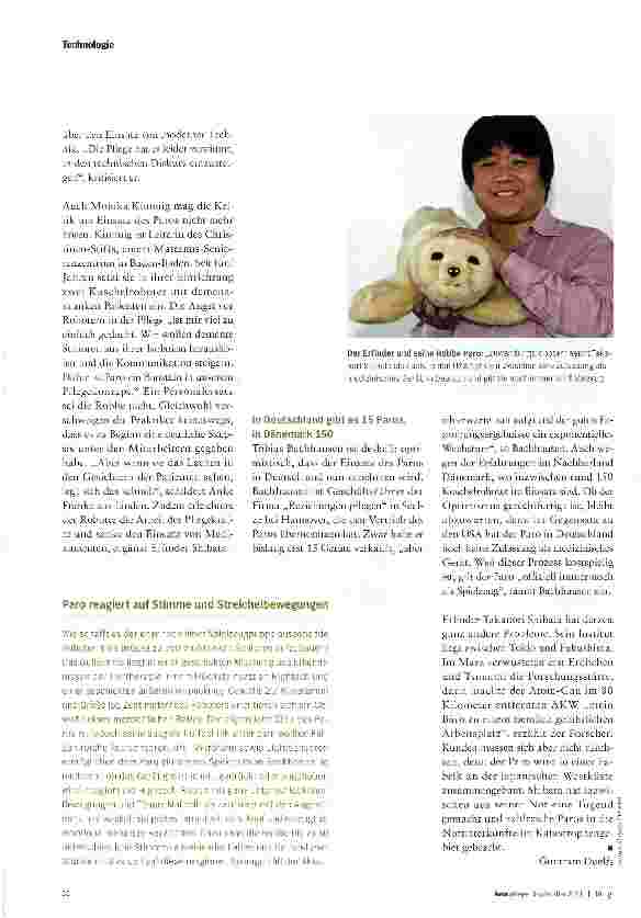 Vorschauseite 3: Schmusen mit dem Roboter