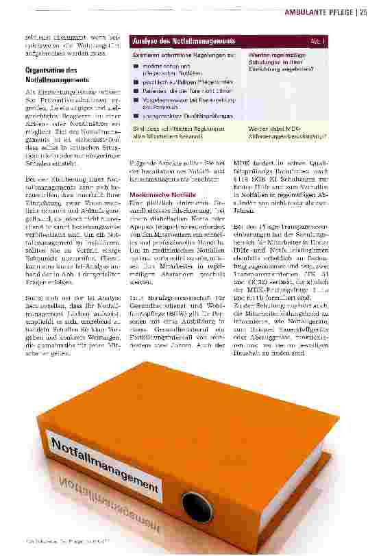 Vorschauseite 2: Krisenund Notfallmanagement ohne Pannen