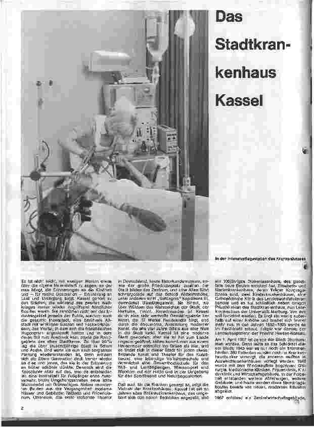 Vorschauseite 1: Das Stadtkrankenhaus Kassel Schwerpunktkrankenhaus für Nordhessen