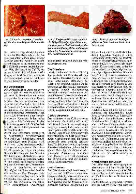 Vorschauseite 3: Krankheiten des Verdauungstraktes im Alter