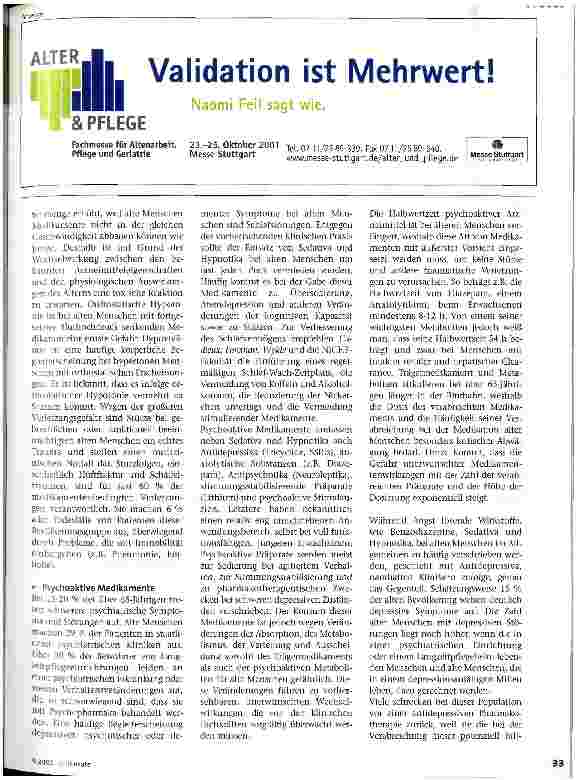 Vorschauseite 2: Gefährliche Medikation Zu Risiken und Nebenwirkungen lesen Sie diesen Beitrag!