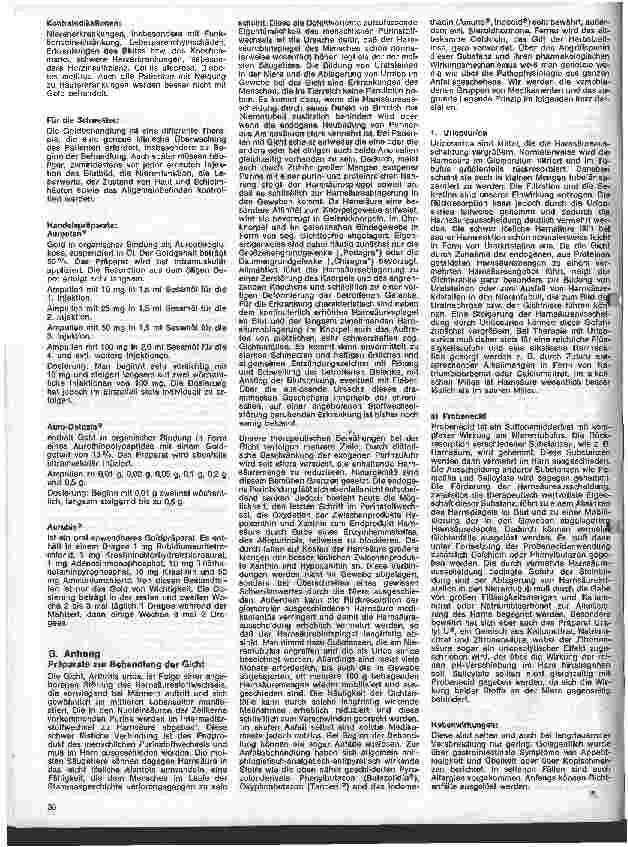 Vorschauseite 3: Kleine Arzneimittelkunde 49. Folge: IX. Medikamente mit vorwiegenden Angriffspunkt (Fortsetzung)