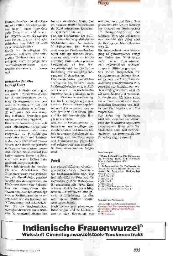 Vorschauseite 3: Integrative Wochenbettpflege Kinderkrankenpflege