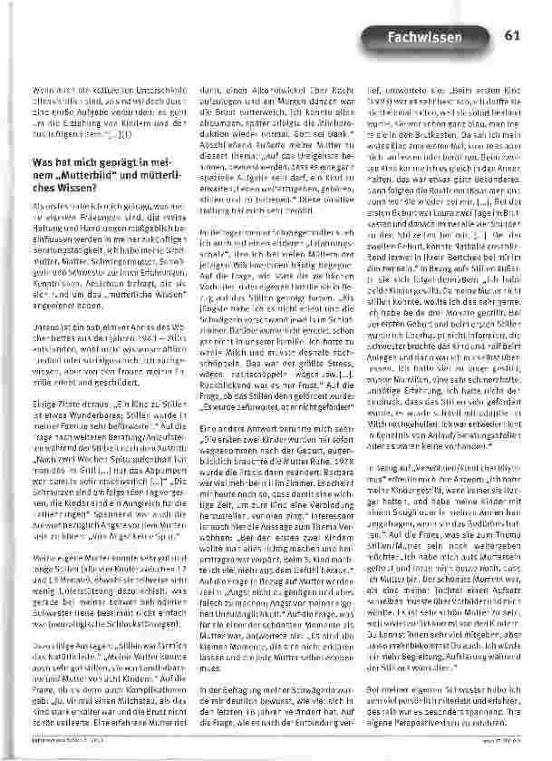 Vorschauseite 2: Gewaltfreie Kommunikation -Intuitive Kompetenzen der Mütter bestärken
