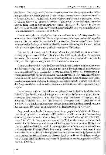 Vorschauseite 6: Beratungsangebote vor dem Hintergrund des demographischen Wandels