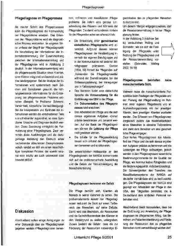 Vorschauseite 4: Pflegediagnosen