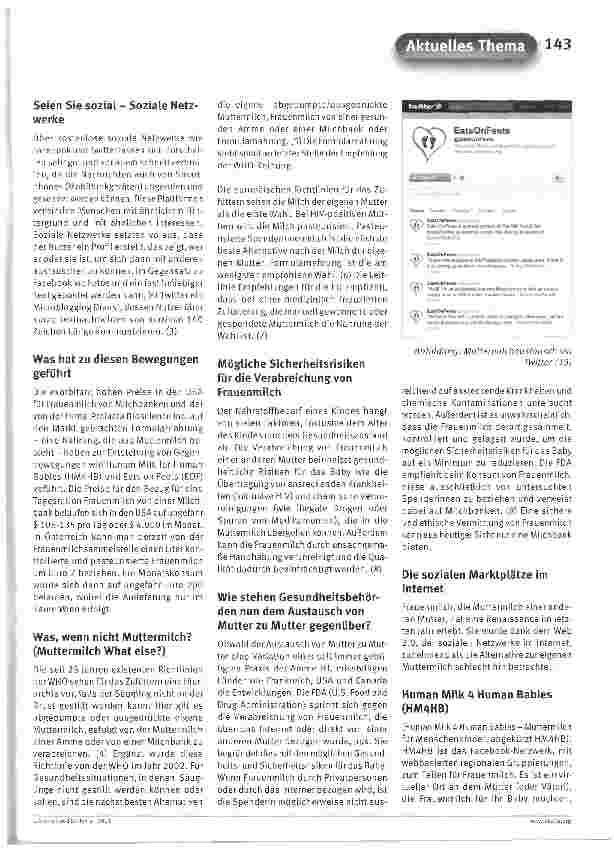 Vorschauseite 2: Muttermilch - das edle „weiße Gold