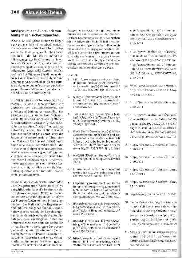 Vorschauseite 5: Muttermilch - das edle „weiße Gold
