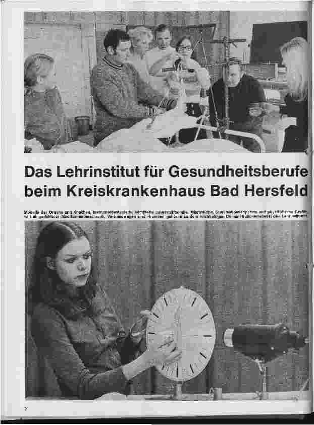 Vorschauseite 1: Das Lehrinstitut für Gesundheitsberufe beim Kreiskrankenhaus Bad Hersfeld