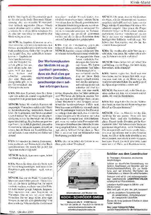 Vorschauseite 6: Es könnte schon sein, dass wir mal versuchen, einen unserer Konkurrenten zu schlucken!
