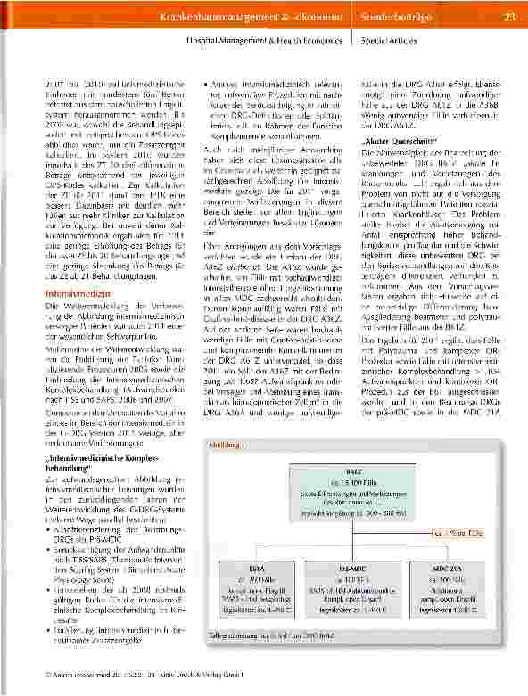 Vorschauseite 3: G-DRG-Version 2011 -Auswirkungen auf unser Fachgebiet