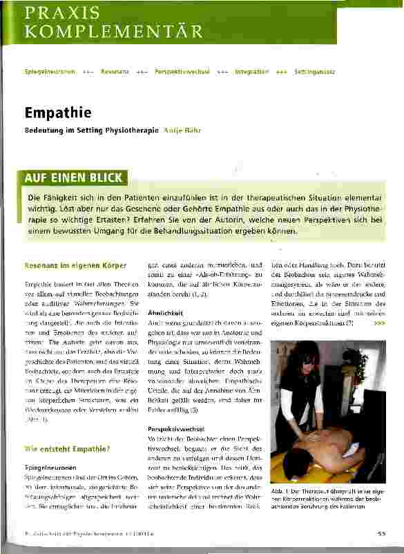 Vorschauseite 1: Empathie