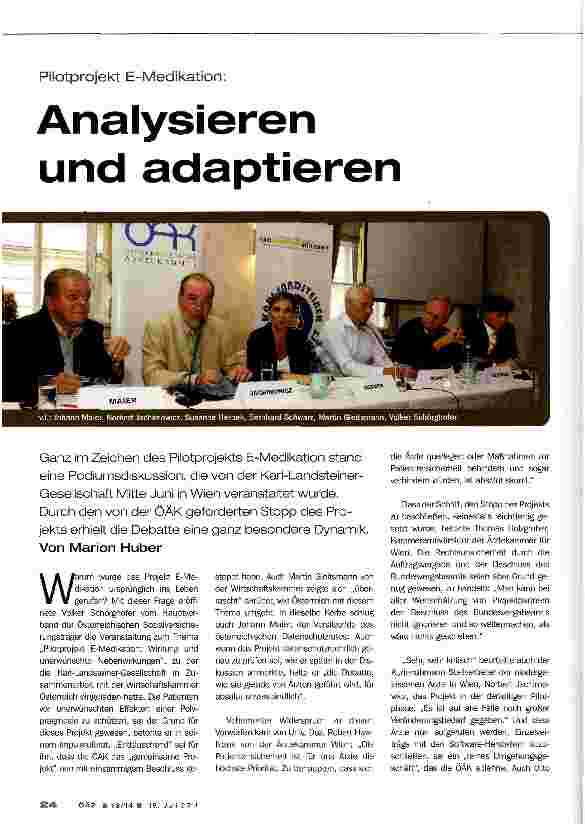 Vorschauseite 1: Analysieren und adaptieren
