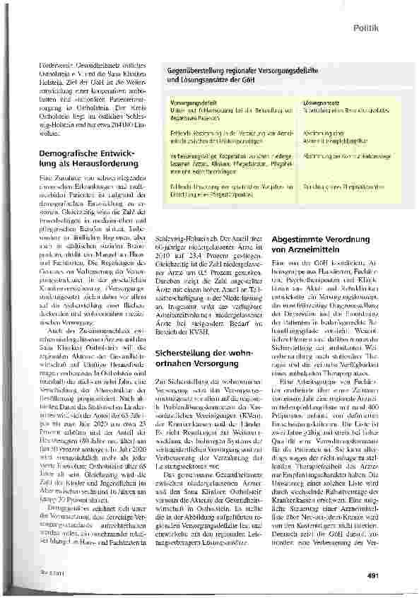 Vorschauseite 2: Wohnortnah und sektorenübergreifend