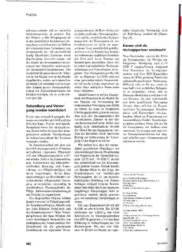 Vorschauseite 3: Wohnortnah und sektorenübergreifend