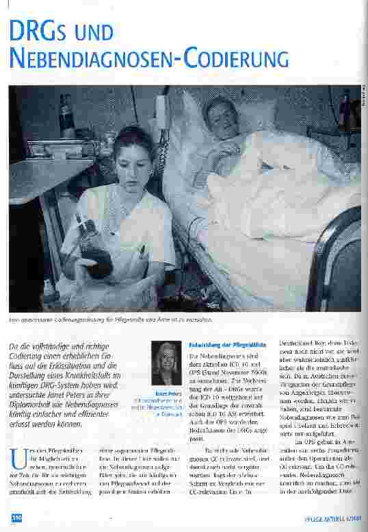Vorschauseite 1: DRGs und Nebendiagnosen-Codierung