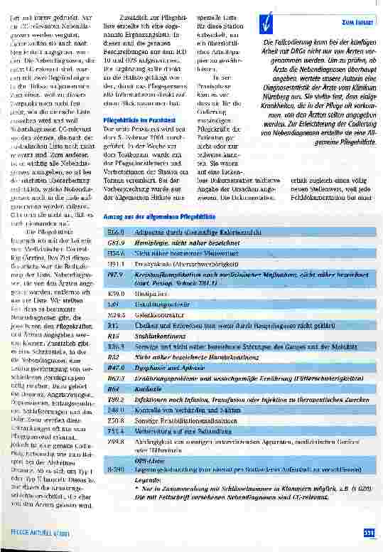 Vorschauseite 2: DRGs und Nebendiagnosen-Codierung