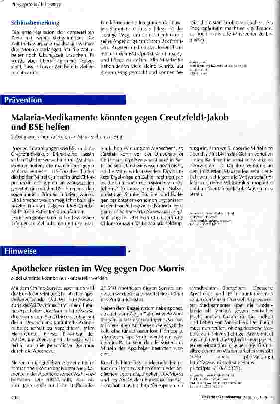Vorschauseite 4: Integration des Konzeptes der Basalen Stimulation (r) in den Pflegealltag
