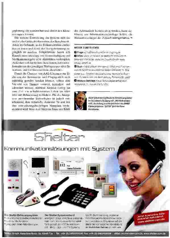 Vorschauseite 4: Mit Assistenzsystemen Zeit einsparenDokumentationsund Informationstechnologie