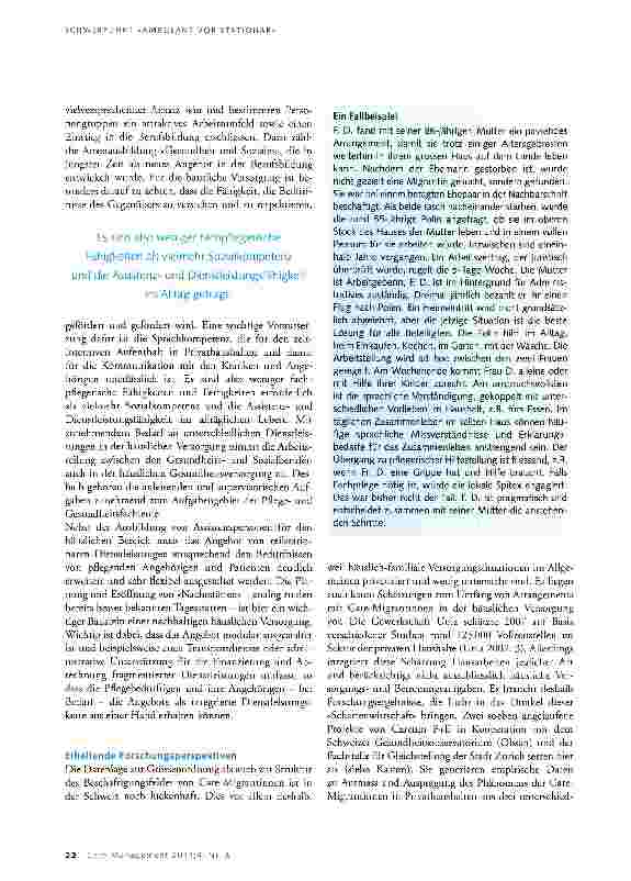 Vorschauseite 3: Ein zweischneidiges Schwert