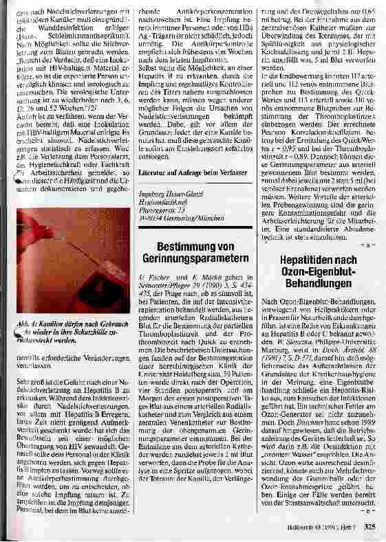 Vorschauseite 2: Nadelstichverletzungen