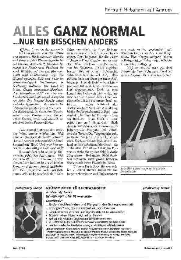 Vorschauseite 1: ALLES GANZ NORMAL. .. NUR EIN BISSCHEN ANDERS