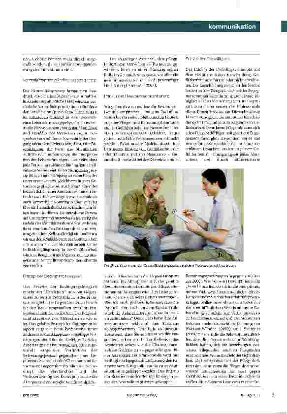 Vorschauseite 2: Es besteht freie Wahlmöglichkeit! Gefühlsarbeit in Pflege und Betreuung