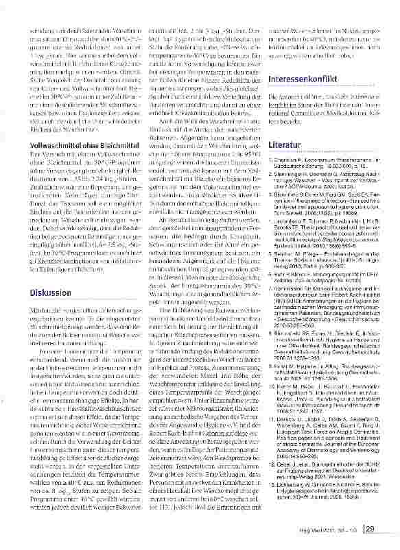 Vorschauseite 5: Orientierende Studien zur Inaktivierung von Staphylococcus aureus beim Wäscheprozess