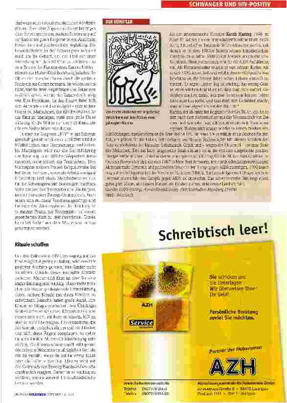 Vorschauseite 2: Was hilft HlV-infizierten Schwangeren wirklich?