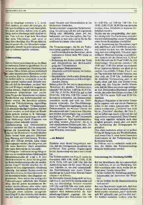 Vorschauseite 2: Inkontinenz und Toilettentraining