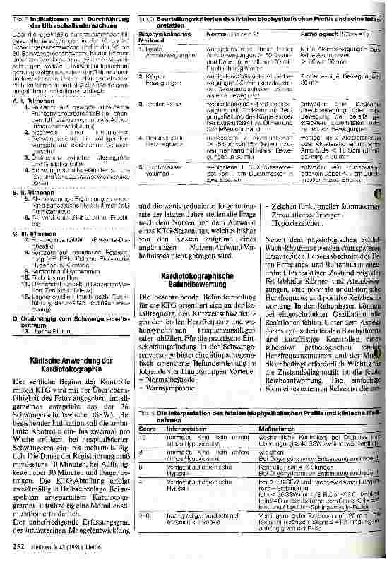 Vorschauseite 4: Mutterschaftsvorsorge und fetale Zustandsdiagnostik in der Schwangerschaft