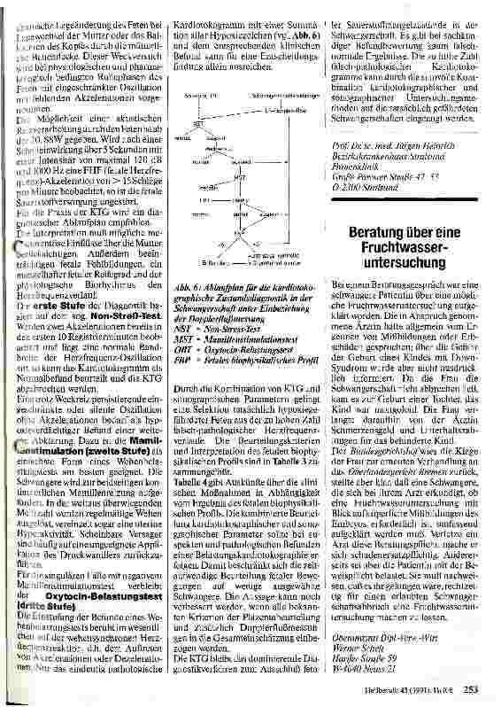 Vorschauseite 5: Mutterschaftsvorsorge und fetale Zustandsdiagnostik in der Schwangerschaft