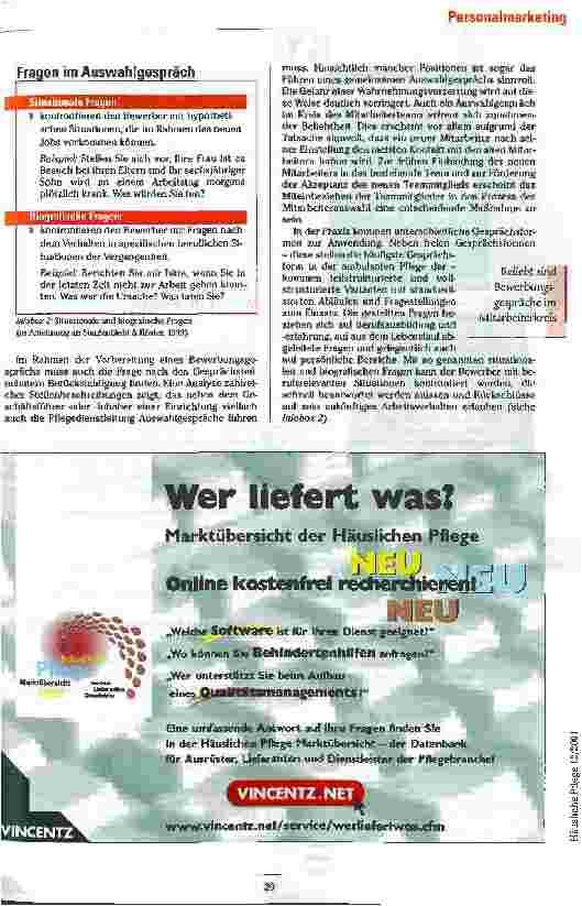 Vorschauseite 3: Den passenden Mitarbeiter finden