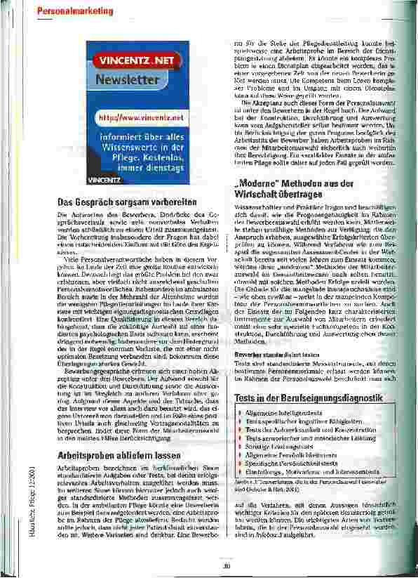 Vorschauseite 4: Den passenden Mitarbeiter finden