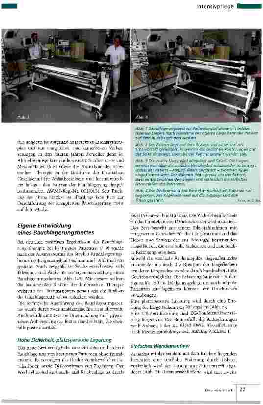 Vorschauseite 2: Neues Bett erleichtert Wendemanöver